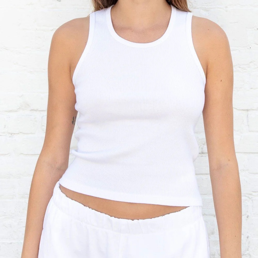 Brandy Melville white tank top